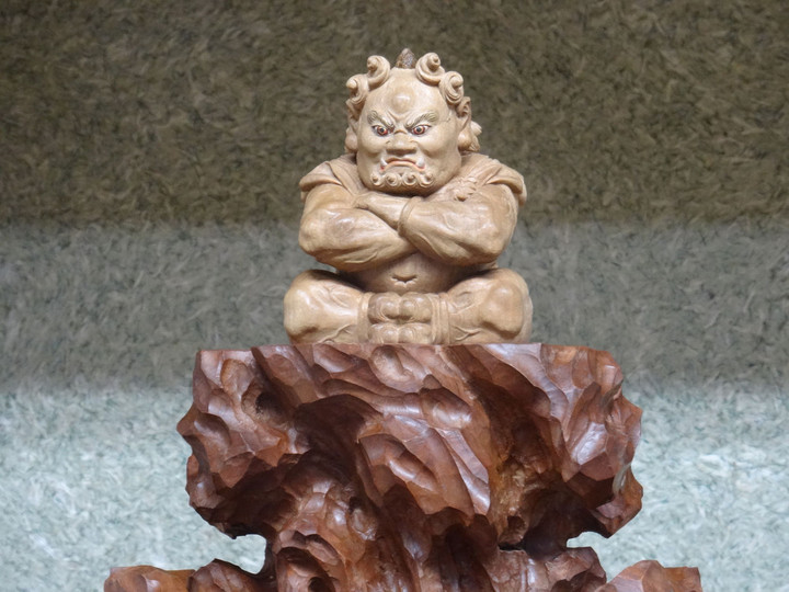 久志能幾研究所通信 : 白衣観音、オニの明慶師を笑顔に変える